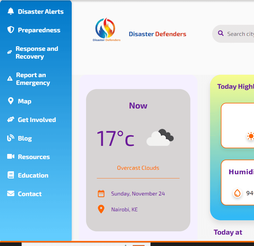Disaster Defenders – Disaster Management Platform - Image 1